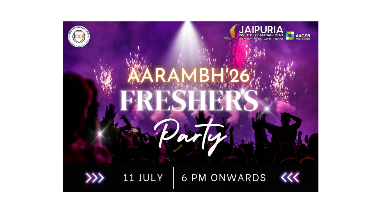 AARAMBH'26: Welcoming the New Batch 2026-2028 to Jaipuria