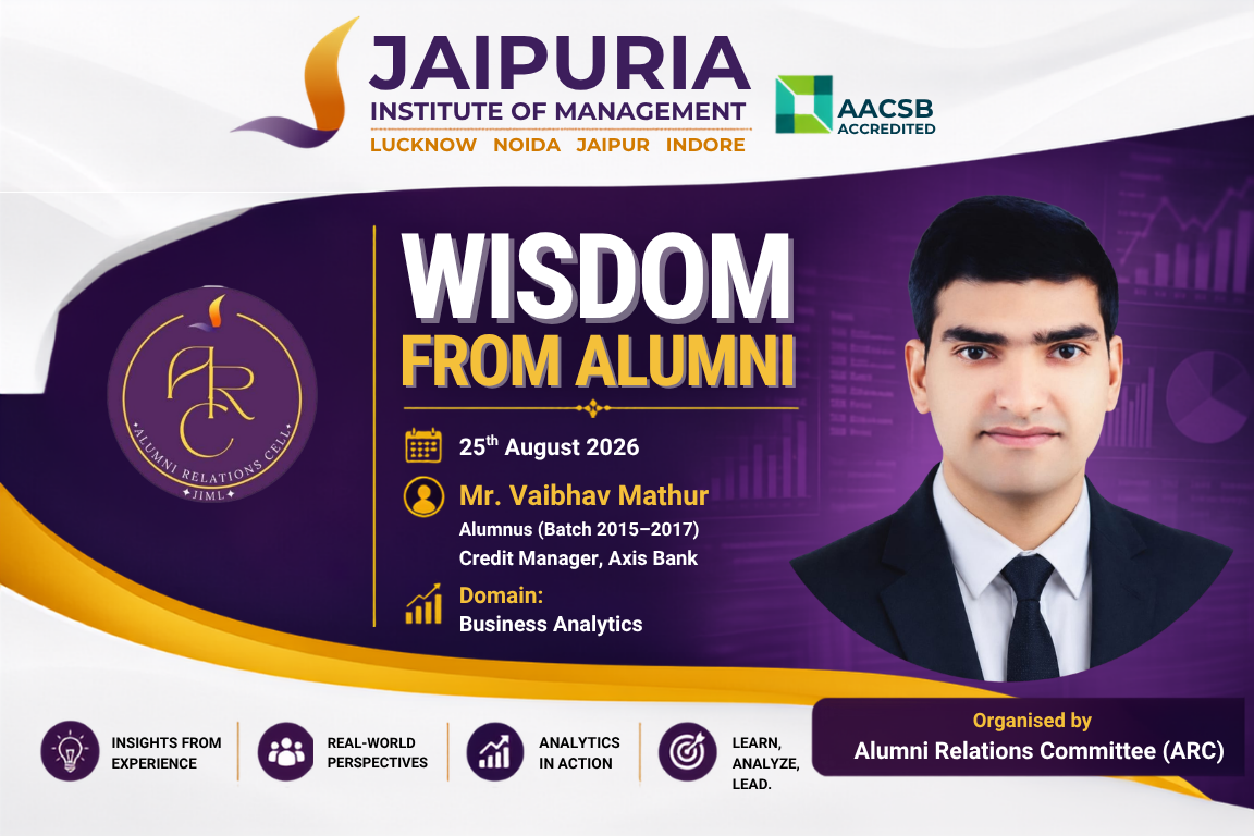 Wisdom From Alumni- Business Analytics